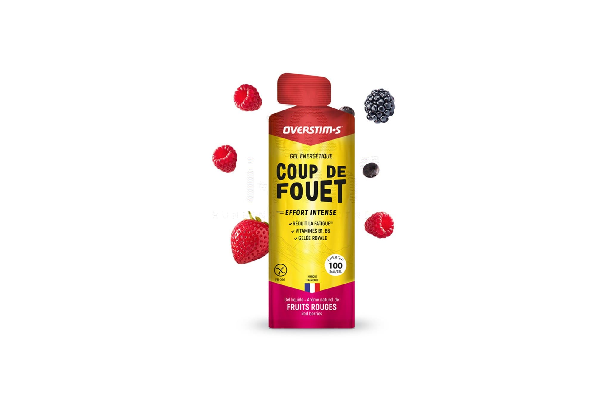 OVERSTIMS Gel Coup de Fouet - Fruits Rouges